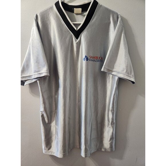Sambuca Romazzotti T-Shirt Grey Used Large Made In Canada - Picture 1 of 9
